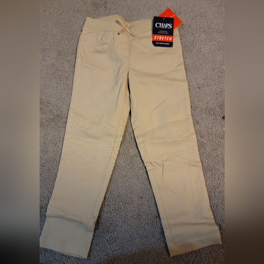 Girls Chaps Tan Pants